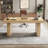 63" W Executive Desk with Pedestal Base-981193433