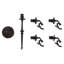 17'' H Tabletop Candelabra