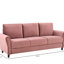 Ensemble de canapé moderne avec accoudoirs courbés 2 pièces Mid-Century-133015676-133015677