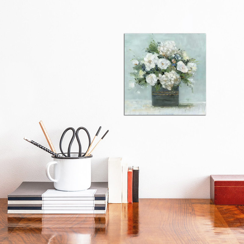 Mi Amore by Sally Swatland - Wrapped Canvas Painting, 30.48 cm H x 30.48 cm W
