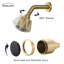 Système de douche mural complet avec valve brute-71368086