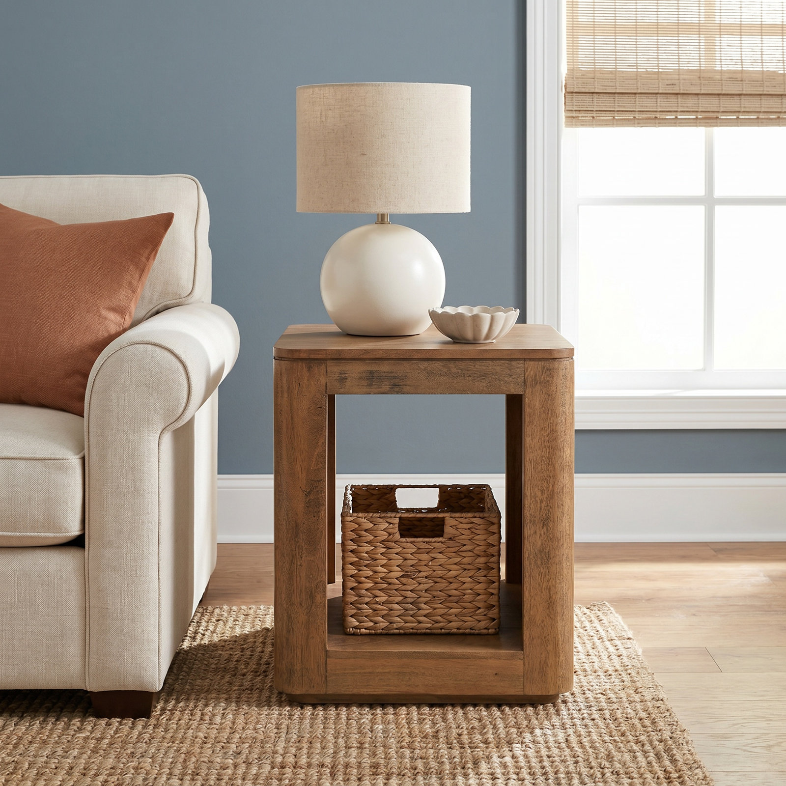 Mccarthy Solid Wood End Table