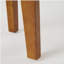 Ensemble de conversation d'extérieur en bois d'acacia et corde 3 pièces, blanc et teck