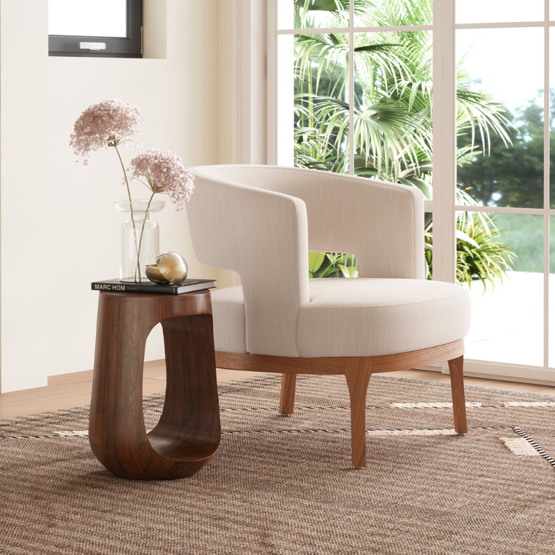 Eden Solid Wood End Table