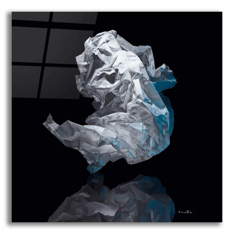 Sur impression plastique / acrylique, L 12 po x H 12 po