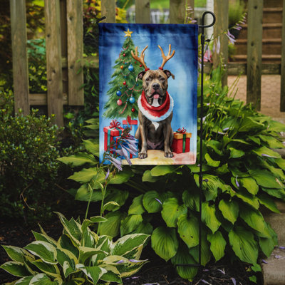 Christmas Reindeer Garden Flag
