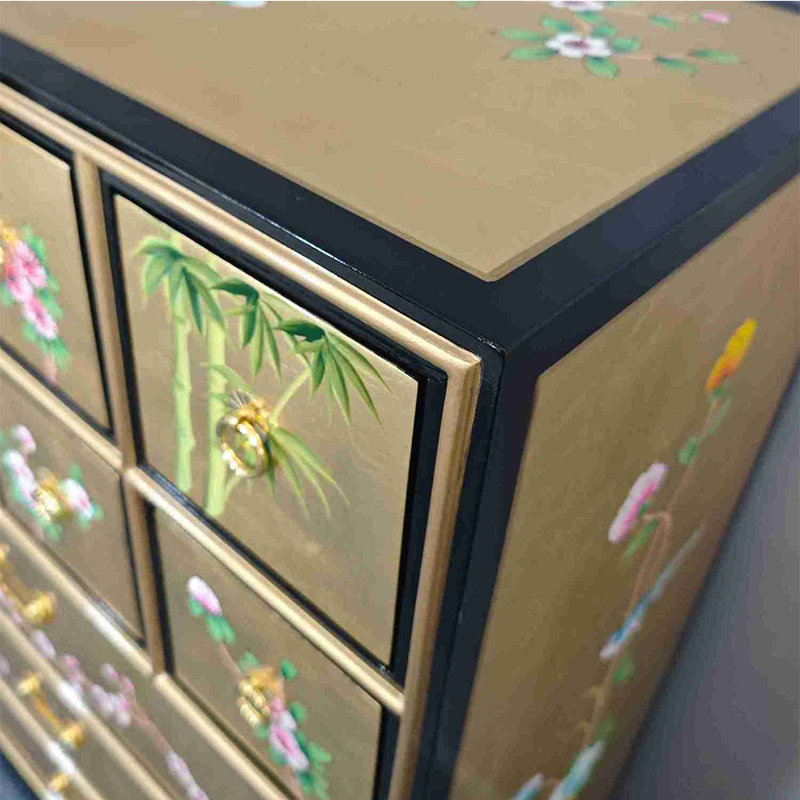 Console dorée