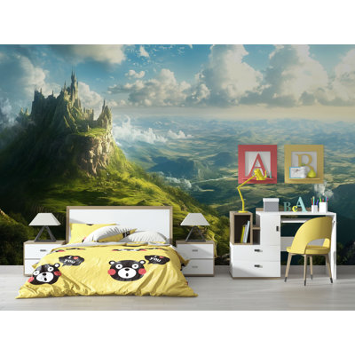 Papier peint fantaisie château - Enchanted Uni