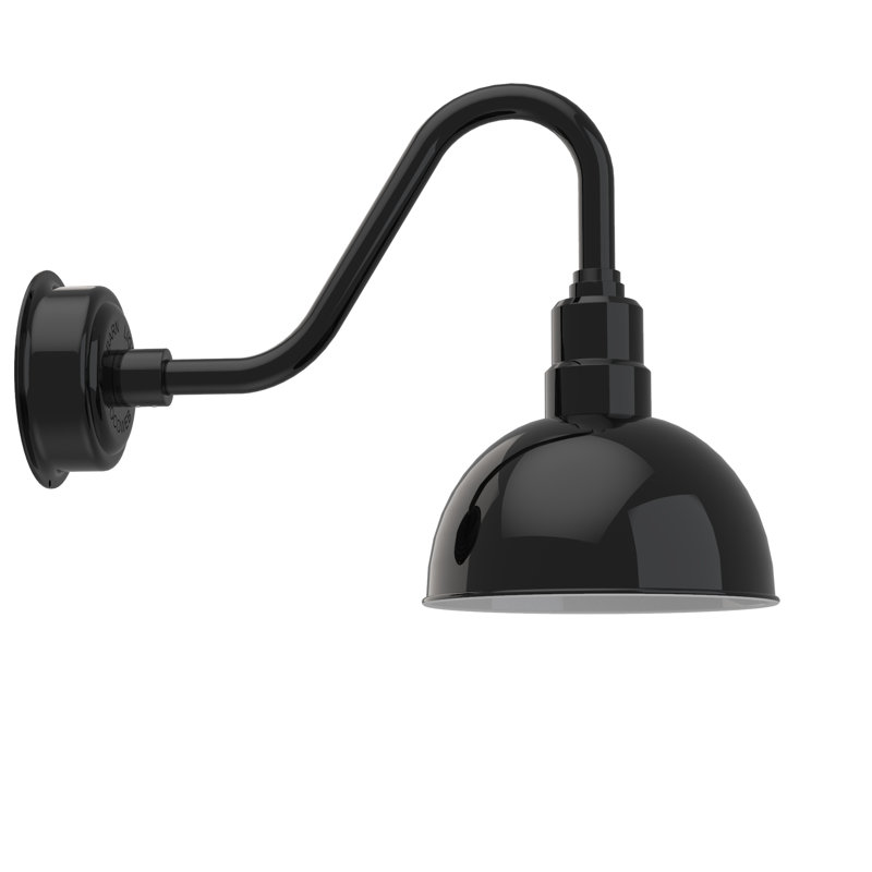 Wall Light, Black, 15.62" H x 10" W x 21.25" D
