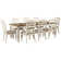 Dazhane - Person Extendable Four Leg Dining Set