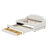 Modern Upholstered Daybed, LED Belt Trundle and Storage Drawers-129458349
