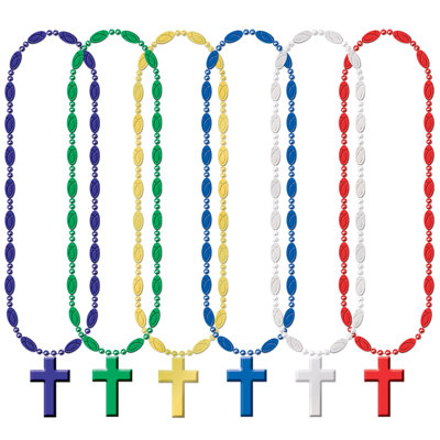 Religious Beads - 33" - Pack of 12