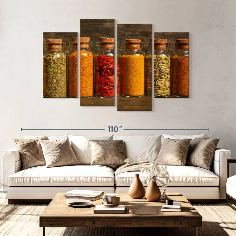 Yarlin Cooking Spices, 54" H x 84" W