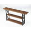 160 cm W Solid Wood Top Console Table