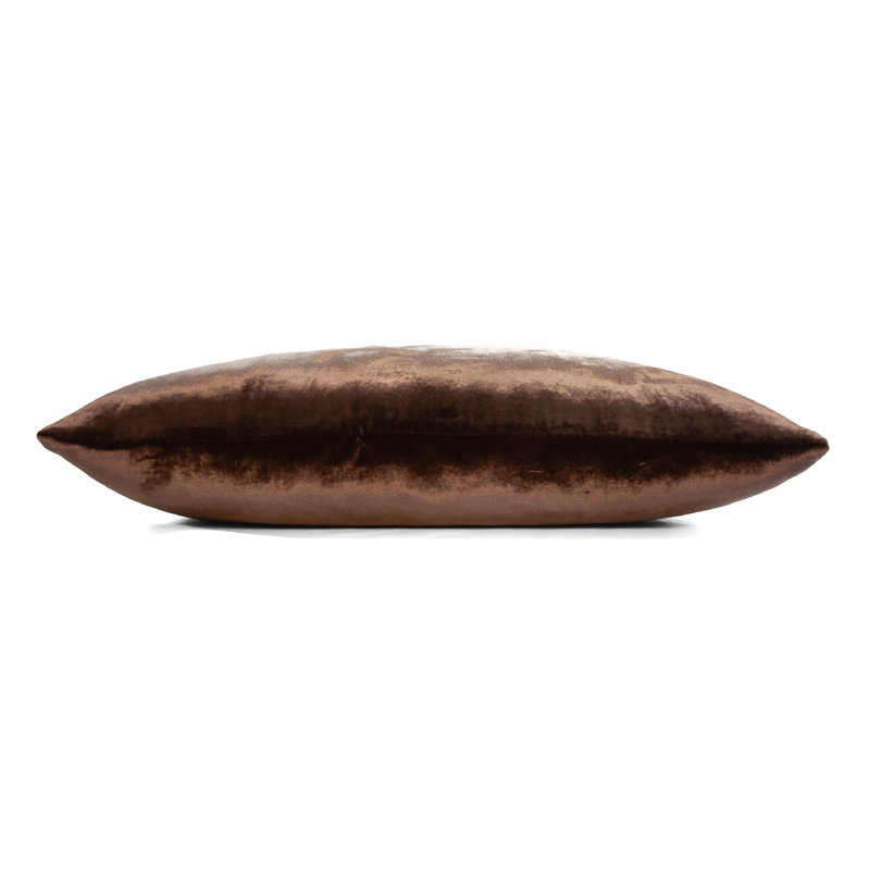 Square Pillow Cover & Insert, Square 22", Dark Brown