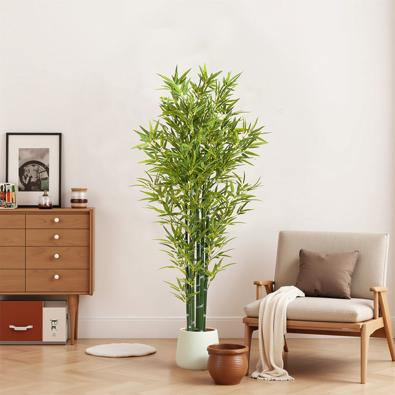 Ensemble de 2 pots en bambou 72 po 72 po