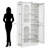 2 Pack 8-tier Shoe Storage Cabinet With Adjustable Shelves For Entryway, Closet, Drom