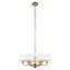 Landover 6 - Light Shaded Chandelier-69159323-69159322