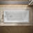 Underscore 66" x 32" Undermount Soaking Acrylic Bathtub-10973451