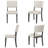 Androniki 4 - Person Pedestal Dining Set-641950385