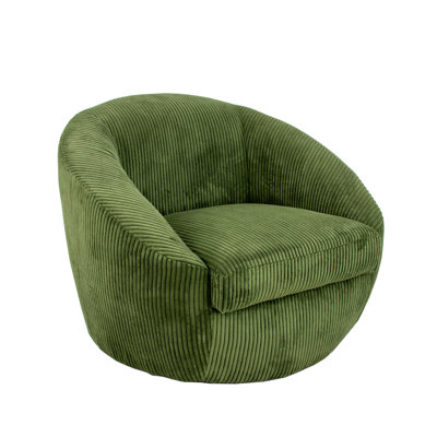 Olivia Swivel Barrel Chair