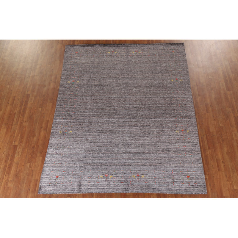 Tapis rayé Gabbeh 8 x 10