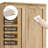 Wooden Frame Cabinet, Bathroom Cabinet, Wood Storage Cabinet With Two Doors For Bathroom-1863014015