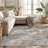 Blended Brushstroke Abstract Area Rug - Modern & Kid Friendly-2017954328
