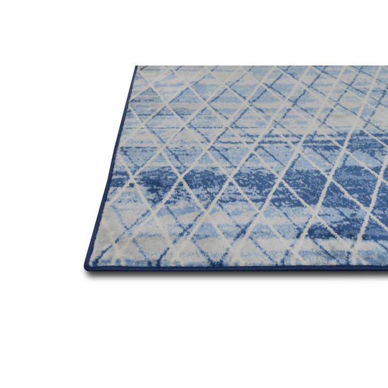 Geometric Indoor Rug, Rectangle 8' x 10'