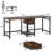 Rushali Metal Base Writing Desk-850742357