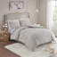 Ensemble de housse de couette à motif floral en chenille capitonnée 3 pièces pour lit double / grand-121108189