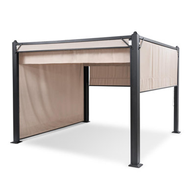 Pantheon Cortina 3m x 3m Aluminium Pateo Gazebo