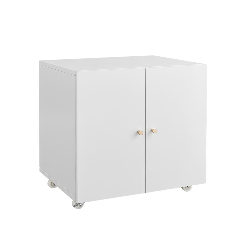 Home Office Printer Stand With Wheels, Printer Tables With File Door  Mobile Lateral Filing Cabinet With Open Storage Shelf For Letter/Legal/A4 Size Files