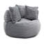 Corduroy Bean Bag Chair-1323564396