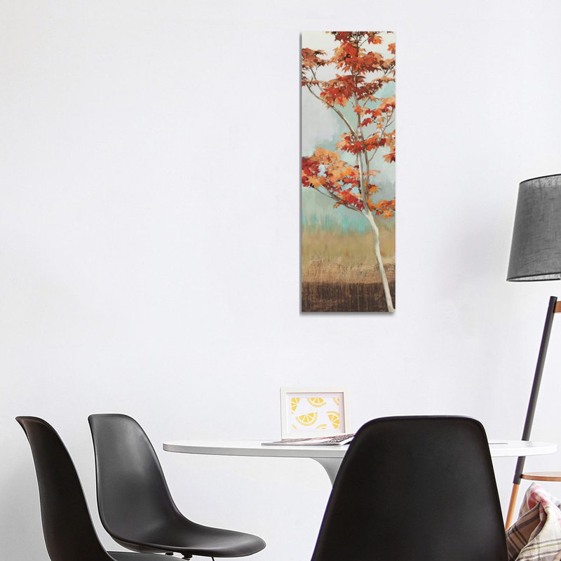 Maple Tree I by Allison Pearce - Panoramic Painting on Canvas, Wrapped Canvas, 152.4 cm H x 50.8 cm W x 3.175 cm D