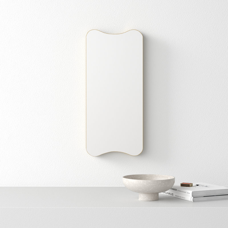 Mayu Metal Wavy Mirror