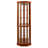 6 Shelf Lighted Corner Curio Cabinet With Adjustable Tempered Glass Shelves-972387278