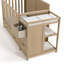 Lit de bébé convertible et table à langer avec rangement Hadley 5-en-1-111567682-119117374