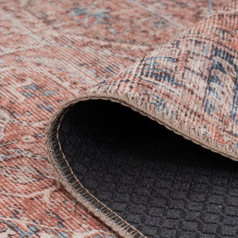 Carlecia Oriental Cotton Area Rug, Rectangle 190cm x 280cm