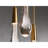 34-light Long Gold Chandeliers For High Ceilings, Large Raindrop Chandelier