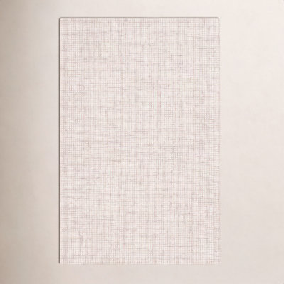 Rowe Ivory Beige Hand-Tufted Rug