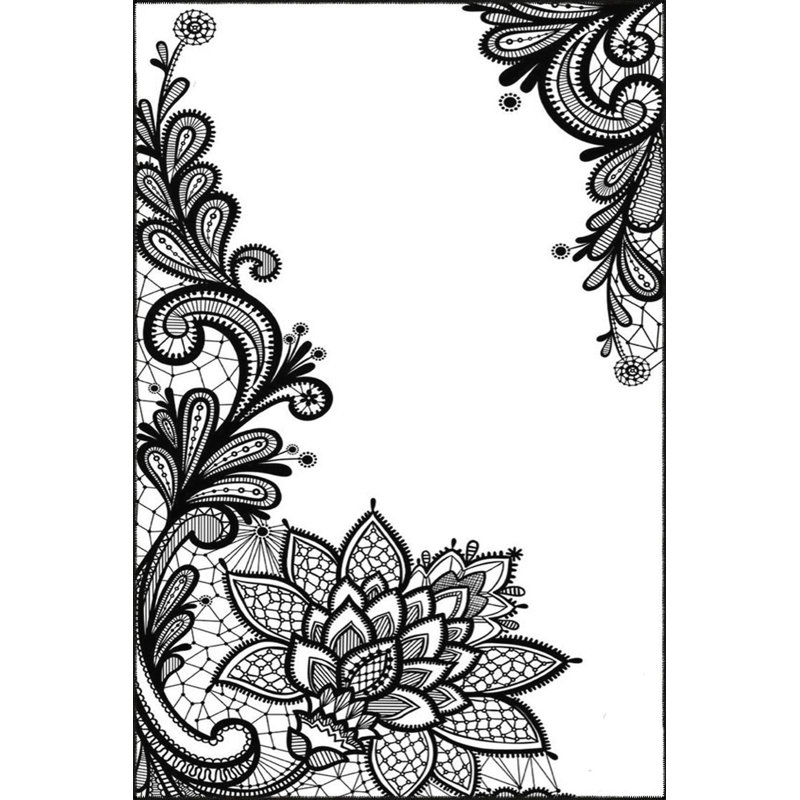 Tapis à bordure tissée à motif floral bordé et tapis lavable, Tapis de couloir 2 pi 6 po x 9 pi 10 po