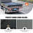 Dump Truck Mesh Tarp, 6 X 14 Ft, PVC Coated Black Heavy Duty Cover With 5.5" 18Oz Double Pocket, Brass Grommets, Reinforced Double Needle Stitch Webbing Fits Manual Or Electric Dump Truck System
