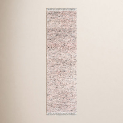 Wyly Beige Gray Hand-Knotted Wool Rug