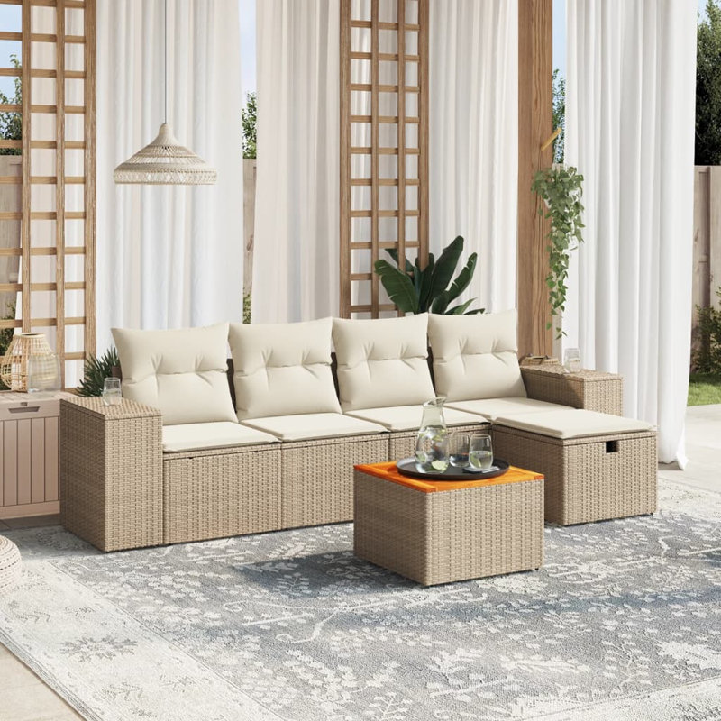 Ensemble de canapé de jardin Vidaxl
