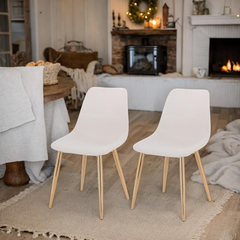 Daulet 18'' H Linen Upholstered Side Chair
