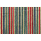 Thorndon Manor Wool Striped Area Rug in Blue