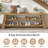 3-Tier Entryway Bench with Storage Shelf