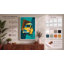 Yellow Bulldozer Mid-Century - Wrapped Canvas-1799058959-1799059057