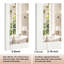 Miroir d'appoint en bois massif, miroir de meuble-lavabo mural en bois massif-133251693-133251696